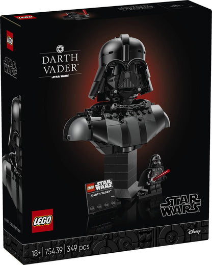 LEGO Star Wars 75439 Darth Vader Büste - Modellbau für Erwachsene - inkl. sammelbarer Minifigur mit rotem Lichtschwert - Geschenkidee für Fans von Eine Neue Hoffnung