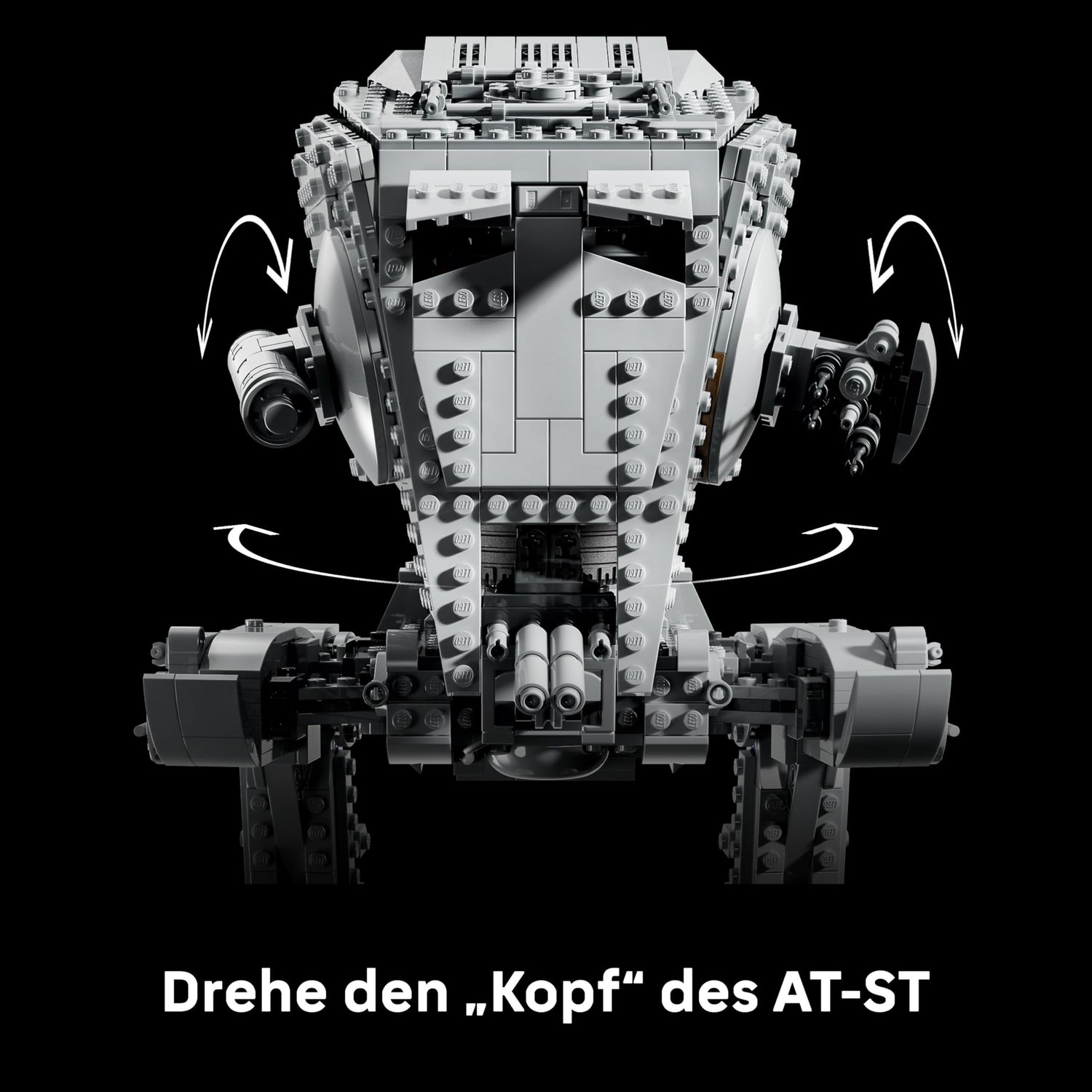 LEGO Star Wars AT-ST Kampfläufer - Bauset für Erwachsene - UCS Modell zum Ausstellen mit Minifigur &amp; Informationstafel - Sammlerstück &amp; Geschenk für Fans - 75417